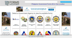 Desktop Screenshot of formsphilippines.com