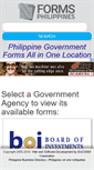 Mobile Screenshot of formsphilippines.com